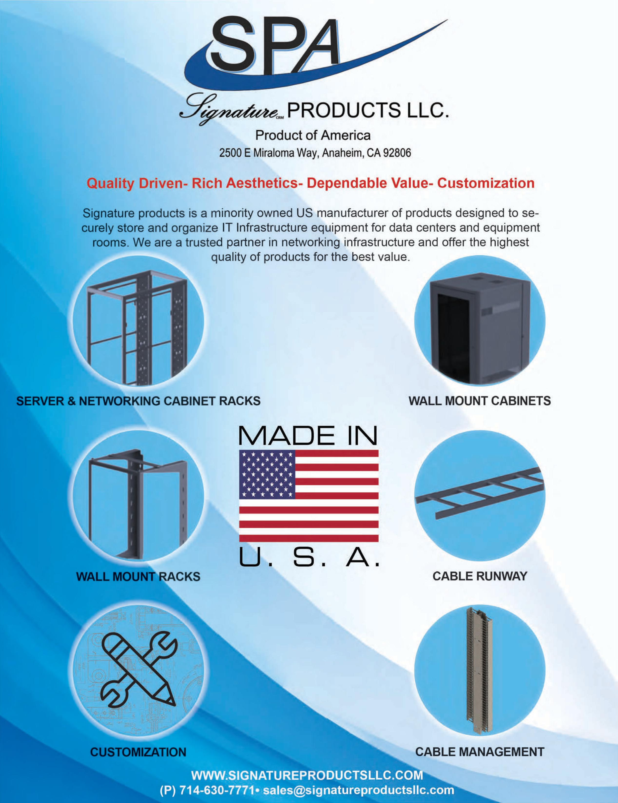 Signature Products Flyer