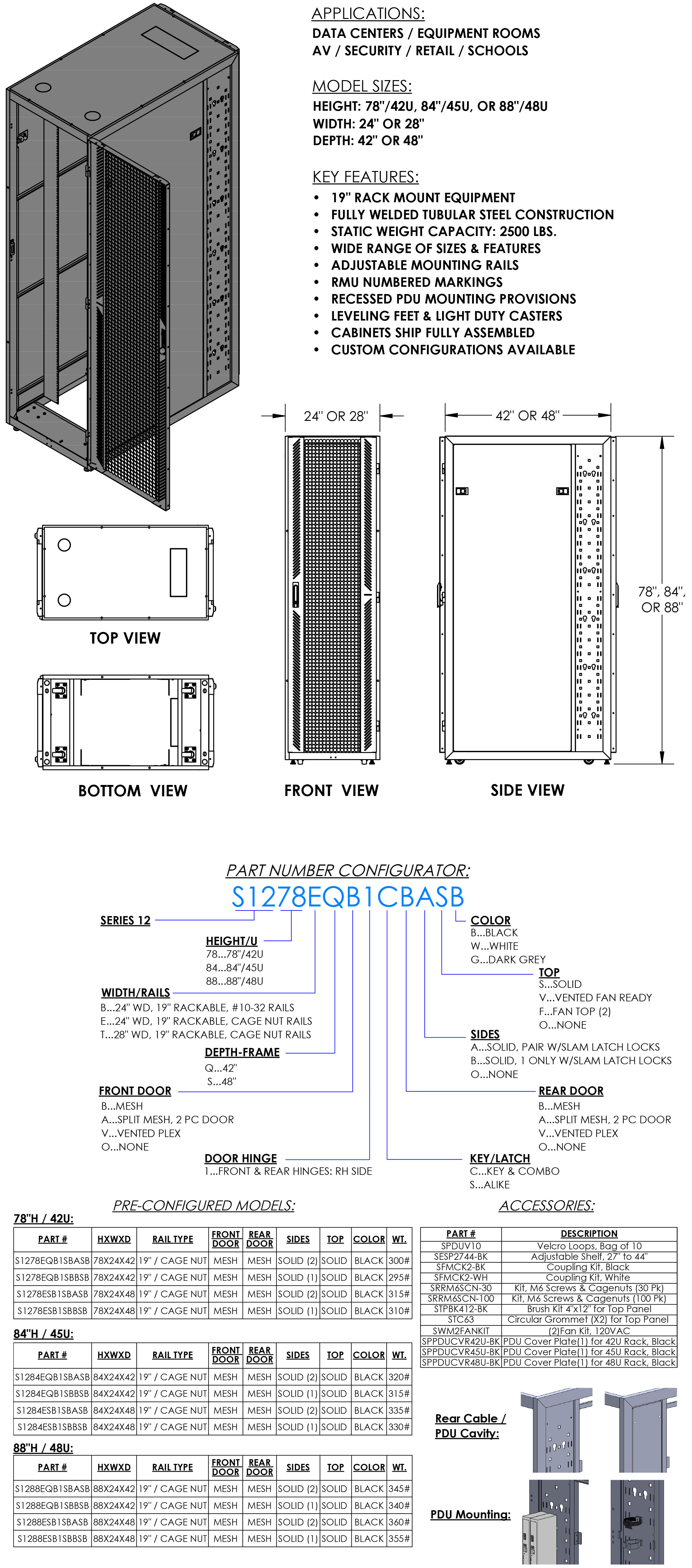 Hinged Wallmount Bracket & Vertical Panel Mount